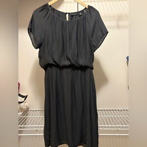 Casual black work dress